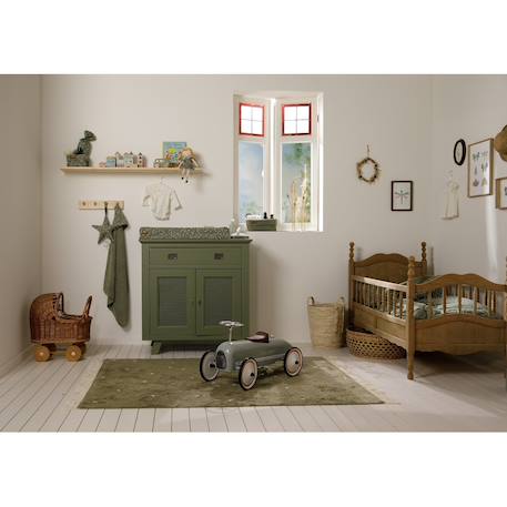 Porteur voiture rétro olive Vert 6 - vertbaudet enfant 
