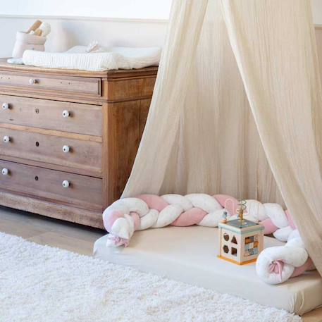 Tresse décorative bébé Rose 4 - vertbaudet enfant 