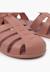 Sandales plastique barefoot enfants Rose+Sable+Vert 6 - vertbaudet enfant 