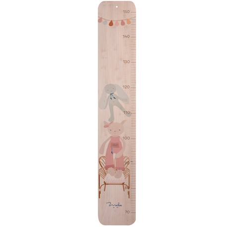 Toise en bois souris Beige 1 - vertbaudet enfant 
