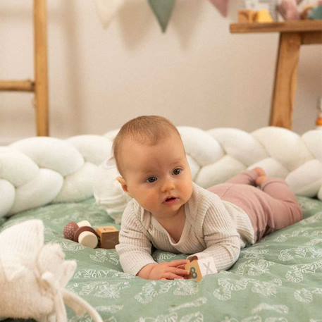 Tresse décorative bébé Blanc 3 - vertbaudet enfant 