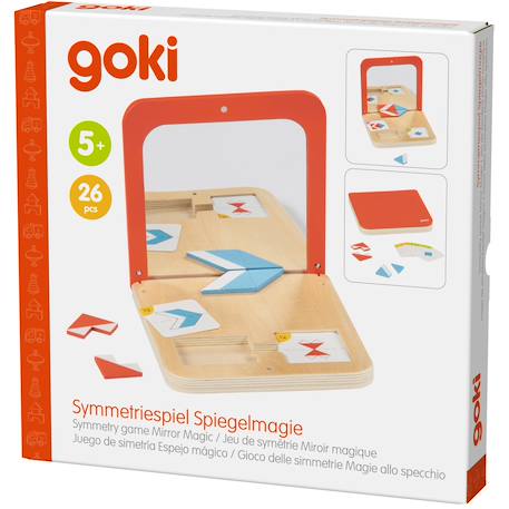 Jeu de symétrie miroir magique Rouge 3 - vertbaudet enfant 