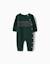 Combinaison en maille avec jacquard Vert foncé 1 - vertbaudet enfant 