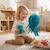 Peluche méduse maman et son bébé Bleu+Rose 2 - vertbaudet enfant 