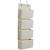 Rangement mural en tissu recyclé Beige+Blanc 1 - vertbaudet enfant 