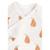 Bodies bébé manches longues en coton lot de 3 - botanica Vert/blanc 3 - vertbaudet enfant 