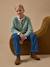 Cardigan laine et mohair - collection junior Cerise+Gris chine clair+Gris chine moyen+Vert pastel 14 - vertbaudet enfant 
