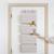 Rangement mural en tissu recyclé Beige+Blanc 2 - vertbaudet enfant 
