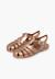 Sandales plastique classiques biarritz métallisées Bronze+Vert 4 - vertbaudet enfant 