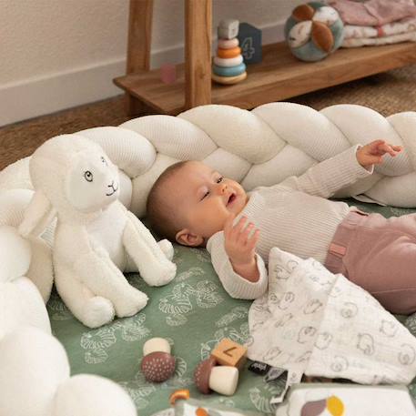 Tresse décorative bébé Blanc 4 - vertbaudet enfant 