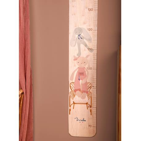 Toise en bois souris Beige 3 - vertbaudet enfant 