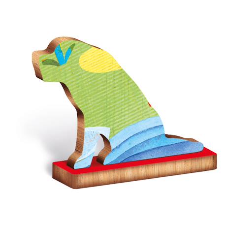 Puzzle en bois - la ferme 48 pièces Multicolor 4 - vertbaudet enfant 