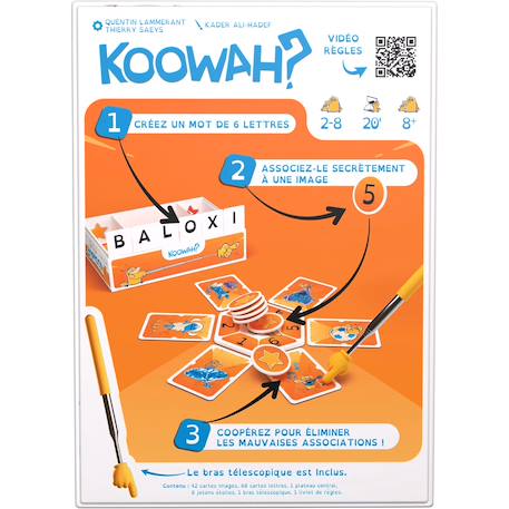 Koowah jeu d'ambiance Orange 2 - vertbaudet enfant 