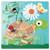 Livre de puzzle magnétique - jardin de fête Multicolor 4 - vertbaudet enfant 