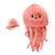 Peluche méduse maman et son bébé Bleu+Rose 7 - vertbaudet enfant 
