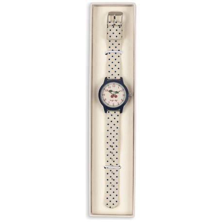 Montre pour enfant cherry dot Blanc, bleu, rouge 6 - vertbaudet enfant 