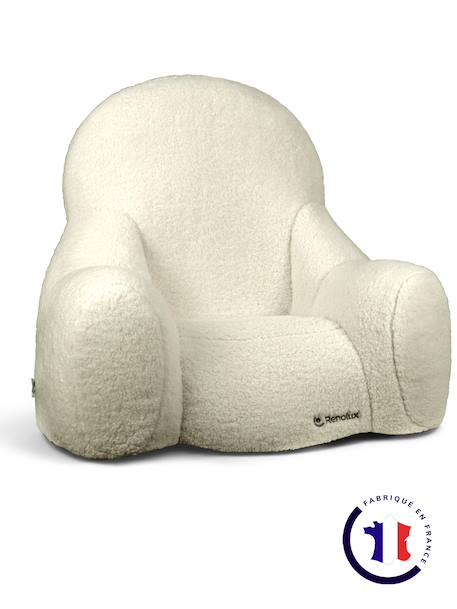 Fauteuil pour enfant en mousse s'teddy Bouclette+Cappuccino+Garden+Moka+Passion+Quartz 1 - vertbaudet enfant 