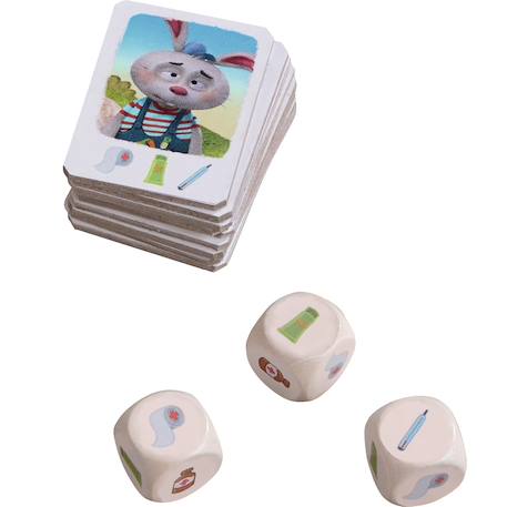 Jeu de dés petit renard vétérinaire Jaune 3 - vertbaudet enfant 