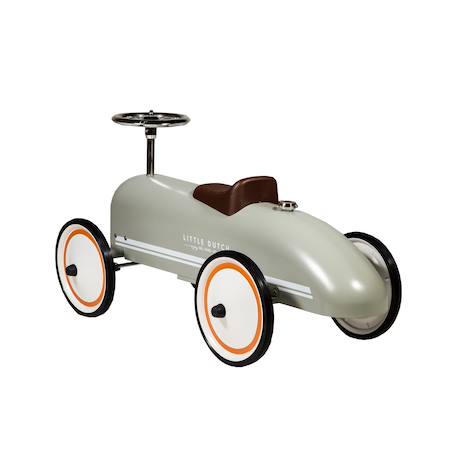 Porteur voiture rétro olive Vert 3 - vertbaudet enfant 
