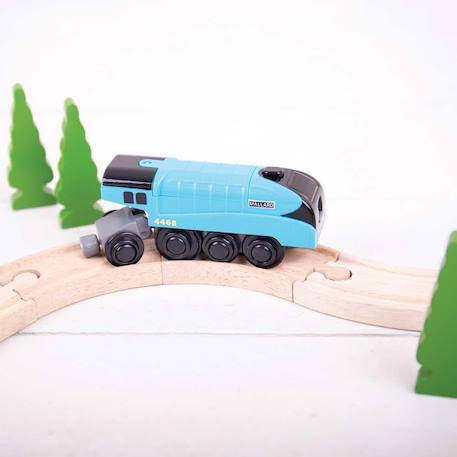 Locomotive à piles mallard Bleu 4 - vertbaudet enfant 