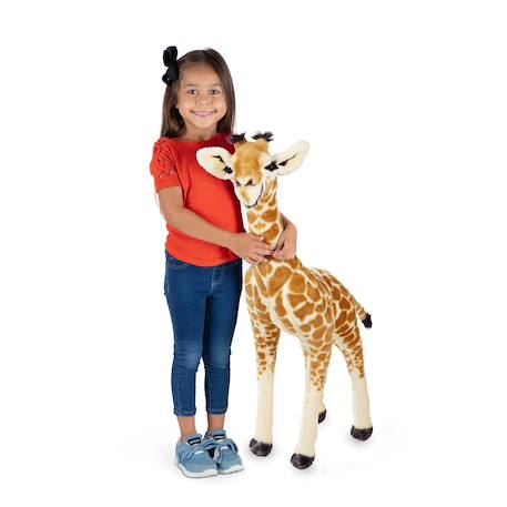 Peluche bébé girafe girafon Marron 6 - vertbaudet enfant 