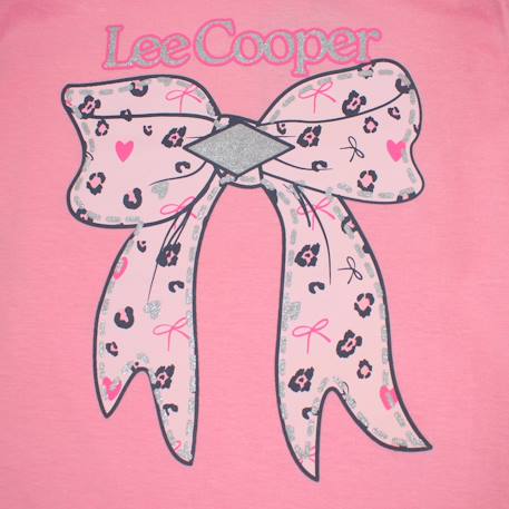 Pyjama imprimé nœuds, col rond et manches longues Bleu marine+Rose+Rose fuchsia+Sable 10 - vertbaudet enfant 