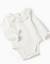Ensemble body et robe en velours côtelé Bleu foncé 3 - vertbaudet enfant 