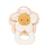 Hochet fleur marguerite Beige 1 - vertbaudet enfant 
