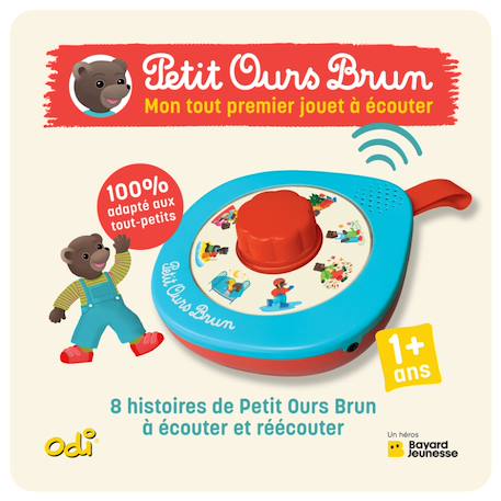 Mon premier jouet à écouter - petit ours brun Multicolor 6 - vertbaudet enfant 