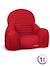 Fauteuil pour enfant en mousse s'teddy Bouclette+Cappuccino+Garden+Moka+Passion+Quartz 19 - vertbaudet enfant 