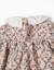 Robe à manches longues en velours avec motif floral Beige clair 3 - vertbaudet enfant 