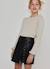 Pull fille avec strass Beige 1 - vertbaudet enfant 