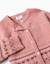 Gilet en maille avec motif jacquard Rose 3 - vertbaudet enfant 