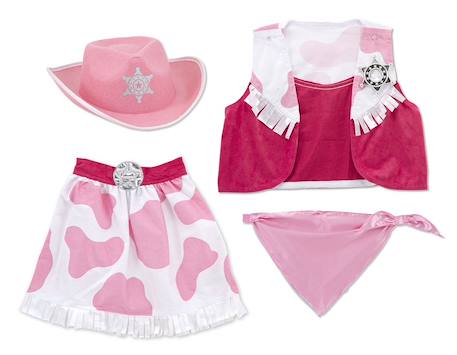 Déguisement cowgirl Rose 2 - vertbaudet enfant 