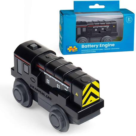 Locomotive de manœuvre à pile Noir 3 - vertbaudet enfant 