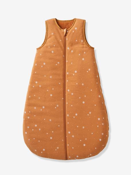 Gigoteuse ouverture centrale Dreamy en coton bio* personnalisable caramel+écru 4 - vertbaudet enfant 