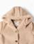 Manteau en suédine à capuche et doublure en peluche douce synthétique Beige clair 3 - vertbaudet enfant 