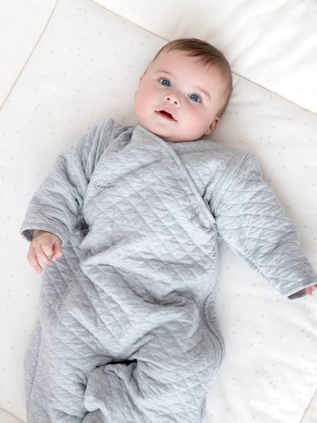 Gigoteuse jambes séparables mi-saison - tog 1.5 matelassé confort Beige+Blush+Brick+Cream+Ficelle+Glacier+Green+Lunar+Mix grey+Mix tender+Stone+Vintage 48 - vertbaudet enfant 