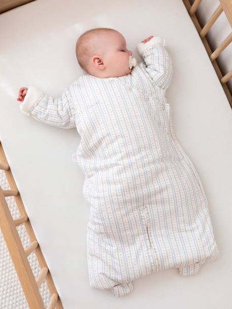 Gigoteuse jambes séparables hiver - tog 2.5 cocon moelleux Glacier+Muffin+Piuma ecru+Piuma moka 2 - vertbaudet enfant 