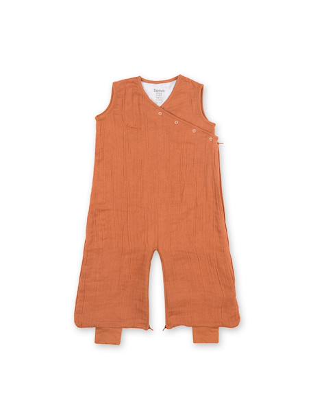 Gigoteuse jambes séparables été  - tog 0.5 gaze douce d'été Ficelle+Glacier+Moka+Pumpkin+Rosa 22 - vertbaudet enfant 