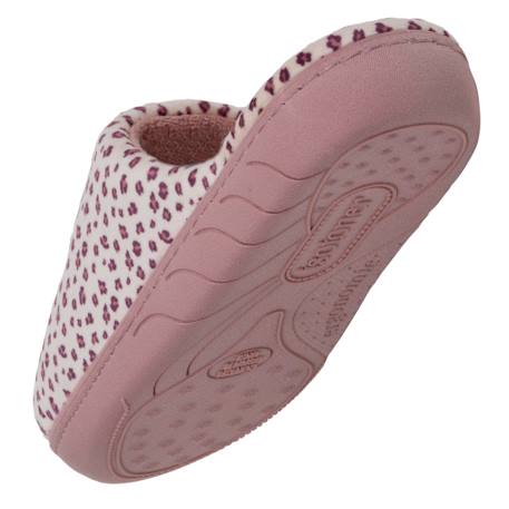 Chaussons bottillons microvelours léopard semelle ergonomique, mousse à mémoire de forme Léopard 5 - vertbaudet enfant 