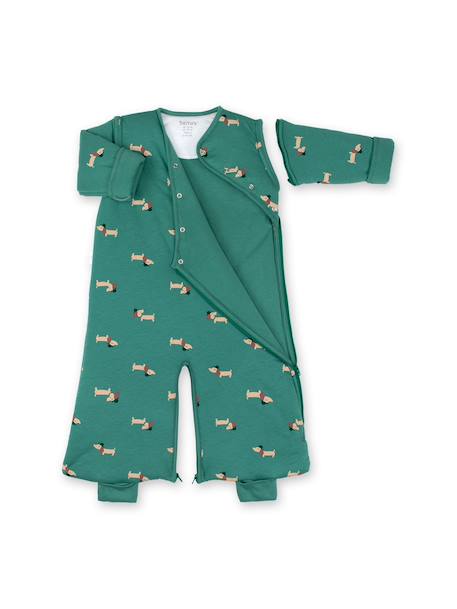 Gigoteuse jambes séparables hiver - tog 3 cocon bien chaud Heidi carmin+Heidi ocre+Heidi opalin+Mario biscotte+Mario turquoise+Mini lunar+Mini pudding+Mix grey+Stars shade+Wouff noisette+Wouff spinach 65 - vertbaudet enfant 