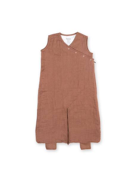 Gigoteuse jambes séparables été  - tog 0.5 gaze douce d'été Ficelle+Glacier+Moka+Pumpkin+Rosa 12 - vertbaudet enfant 