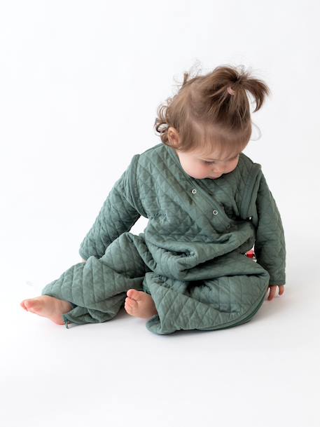 Gigoteuse jambes séparables mi-saison - tog 1.5 matelassé confort Beige+Blush+Brick+Cream+Ficelle+Glacier+Green+Lunar+Mix grey+Mix tender+Stone+Vintage 37 - vertbaudet enfant 