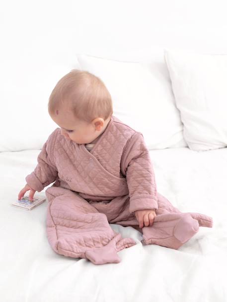 Gigoteuse jambes séparables mi-saison - tog 1.5 matelassé confort Beige+Blush+Brick+Cream+Ficelle+Glacier+Green+Lunar+Mix grey+Mix tender+Stone+Vintage 67 - vertbaudet enfant 