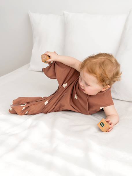 Gigoteuse jambes séparables été  - tog 0.5 jersey d’été Heidi carmin+Mario biscotte+Mario turquoise+Mini lunar+Piuma moka+Wouff spinach 27 - vertbaudet enfant 