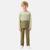 Pyjama manches longues imprimé garçon Bleu marine+Noir+Sable+Vert kaki 16 - vertbaudet enfant 