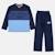 Pyjama manches longues imprimé garçon Bleu marine+Noir+Sable+Vert kaki 3 - vertbaudet enfant 
