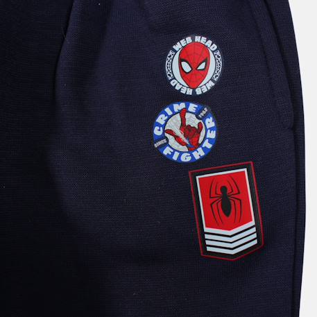 Pantalon de jogging garçon spiderman Bleu marine+Gris clair 5 - vertbaudet enfant 