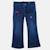 Jeans fille Bleu used+Gris délavé 4 - vertbaudet enfant 
